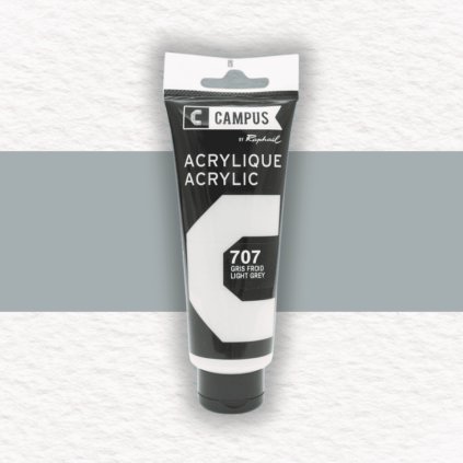 AKRYLOVÁ FARBA - SENNELIER - RAPHAËL CAMPUS - 120 ML | 707 LIGHT GREY