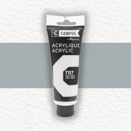 Sennelier Raphaël Campus akrylová farba 120 ml | 707 Light Grey