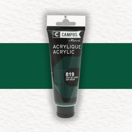 AKRYLOVÁ FARBA - SENNELIER - RAPHAËL CAMPUS - 100 ML | 819 SAP GREEN