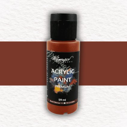 AKRYLOVÁ FARBA - ARTMAGICO - 59 ML | BURNT SIENNA