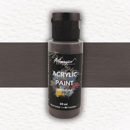 AKRYLOVÁ FARBA - ARTMAGICO - 59 ML | BURNT UMBER