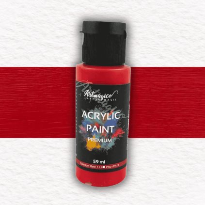 AKRYLOVÁ FARBA - ARTMAGICO - 59 ML | CRIMSON RED