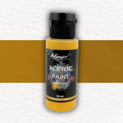 AKRYLOVÁ FARBA - ARTMAGICO - 59 ML | YELLOW OCHRE