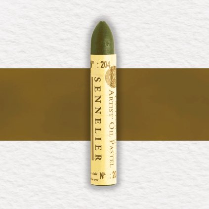 OLEJOVÝ PASTEL - SENNELIER | 204 CINNABAR YELLOW BROWN