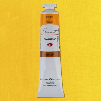 OLEJOVÁ FARBA - NEVSKAJA PALITRA SONNET - 46 ML - 221 YELLOW DEEP