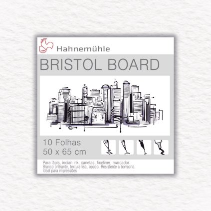 PAPIER - HAHNEMÜHLE - BRISTOL - 920 GSM | 50X65 cm