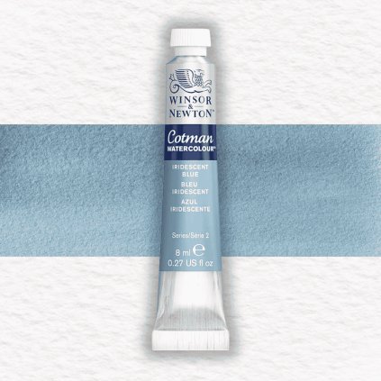AKVARELOVÁ FARBA - WINSOR & NEWTON - COTMAN - 8 ML | IRIDESCENT BLUE