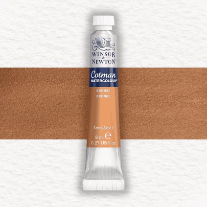 AKVARELOVÁ FARBA - WINSOR & NEWTON - COTMAN - 8 ML | BRONZE