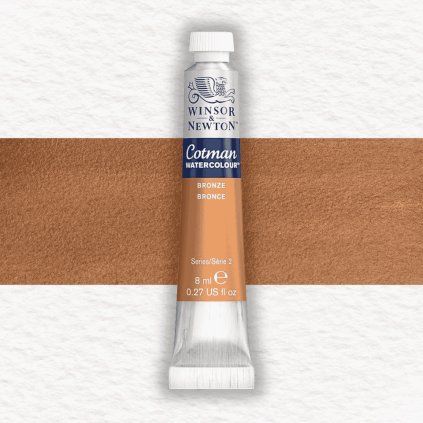 Winsor & Newton Cotman akvarelová farba 8 ml | Bronze