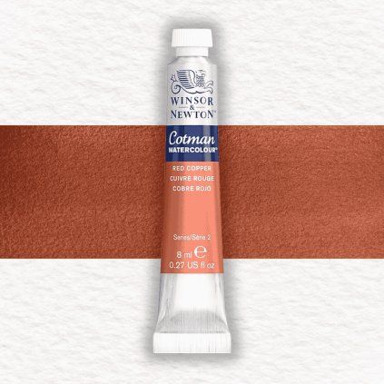 Winsor & Newton Cotman akvarelová farba 8 ml | Red Copper