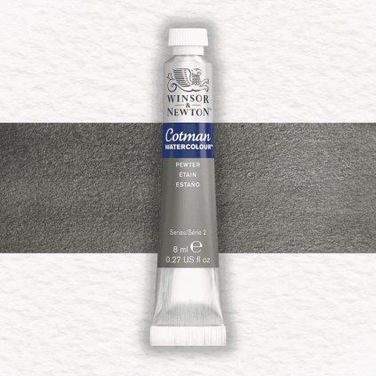 Winsor & Newton Cotman akvarelová farba 8 ml | Pewter