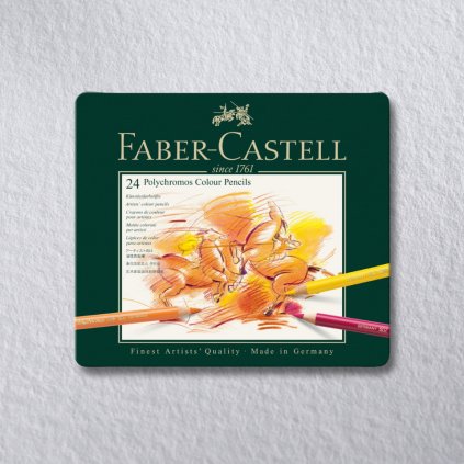 FAREBNÉ CERUZKY - FABER CASTELL - POLYCHROMOS | 24 KS