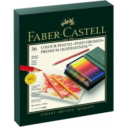 FAREBNÉ CERUZKY - FABER CASTELL POLYCHROMOS - PROMO BOX - SADA 36 KS