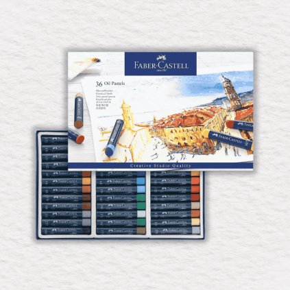 OLEJOVÉ PASTELY - FABER CASTELL - CREATIVE STUDIO | 36 KS
