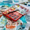Van Gogh akvarelová sada Pocket Box - Museum | 12 polpanvičiek