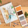 Viviva akvarelová sada Colorsheets Original | 16 farieb