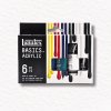AKRYLOVÉ FARBY - LIQUITEX - BASICS - PRIMARY COLOURS | 6x22 ML