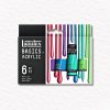 AKRYLOVÉ FARBY - LIQUITEX - BASICS - METALLICS | 6x22 ML