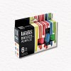 AKRYLOVÉ FARBY - LIQUITEX - BASICS - FLUORESCENTS | 6x22 ML