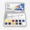 AKVARELOVÉ FARBY - WINSOR & NEWTON - COTMAN SKETCHERS' POCKET BOX | 12 POLPANVIČIEK + ŠTETEC