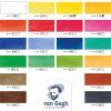 Van Gogh akvarelová sada | 18 panvičiek + 2x10 ml