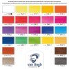 Van Gogh akvarelová sada Botanical | 24 polpanvičiek