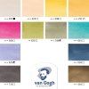 Van Gogh akvarelová sada Pocket Box - Muted Colours | 12 polpanvičiek