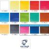Van Gogh akvarelová sada Pocket Box - Basic Colours | 12+3 polpanvičky