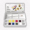 AKVARELOVÉ FARBY - WINSOR & NEWTON - COTMAN | FLORAL | 8 POLPANVIČIEK + ŠTETEC