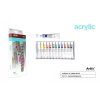Madrid Papel Artix akrylové farby | 12x12ml