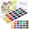 SONNET WATERCOLOURS SET 24 PANS CARDBOARD BOX