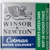WINSOR & NEWTON COTMAN - AKVARELOVÁ FARBA - POLPANVIČKA - HOOKER'S GREEN DARK