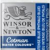 WINSOR & NEWTON COTMAN - AKVARELOVÁ FARBA - POLPANVIČKA - INTENSE BLUE (PHTHALO BLUE)