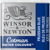 WINSOR & NEWTON COTMAN - AKVARELOVÁ FARBA - POLPANVIČKA - PRUSSIAN BLUE