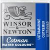 WINSOR & NEWTON COTMAN - AKVARELOVÁ FARBA - POLPANVIČKA - ULTRAMARINE