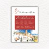 AKVARELOVÝ BLOK - HAHNEMÜHLE - ANDALUCÍA - 500 GSM - ROUGH A COLD PRESSED - 12 LISTOV | 30x40 CM