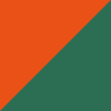 Oranžovo/Zelená