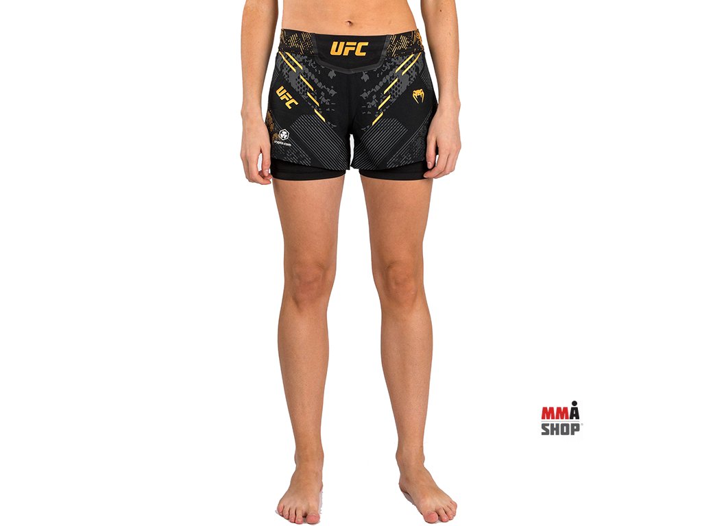 Venum UFC Adrenaline Fight Night Women´s MMA shorts - black/gold