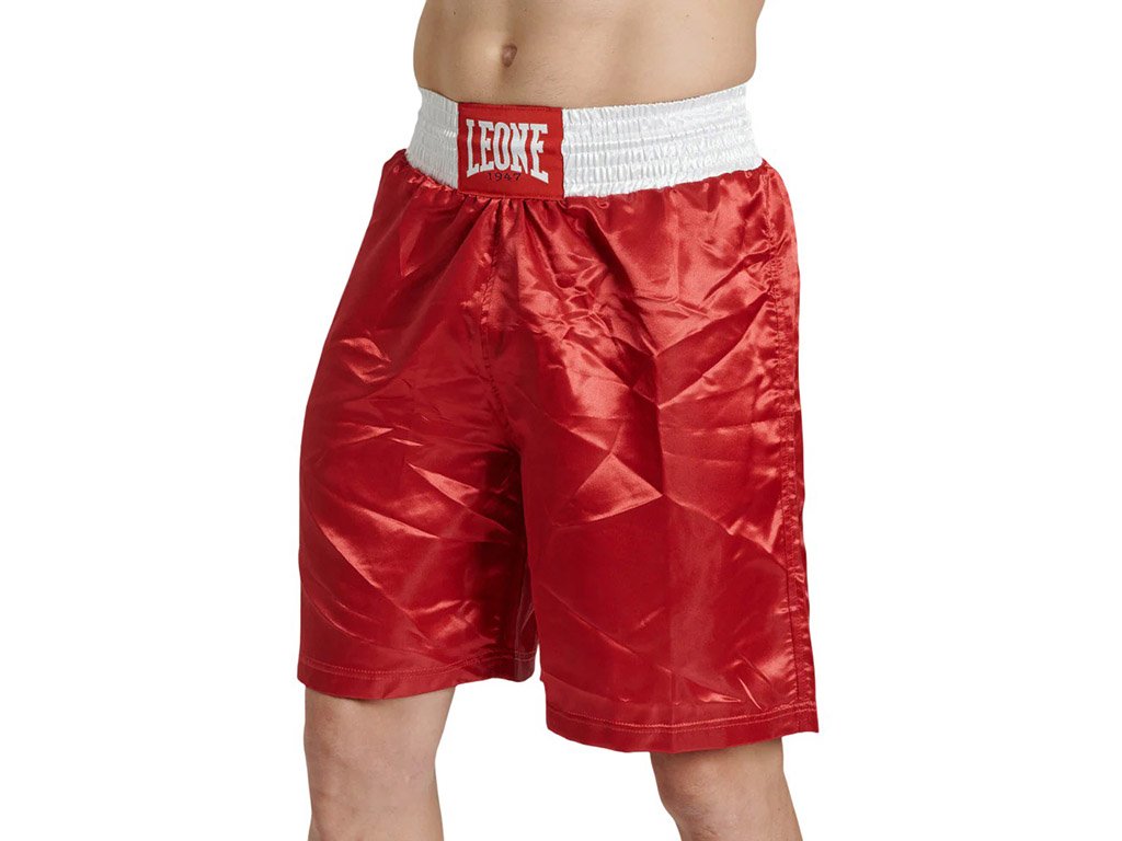 Leone 1947 boxerské šortky Color Block - červené