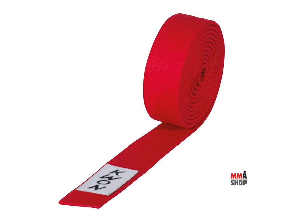 Kwon pásek 4cm - červený (Velikost 320)