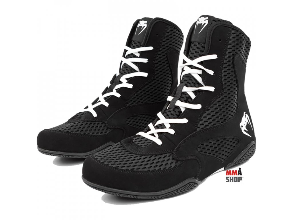 Venum Contender boxerské boty - černo/bílé (Velikost 46)