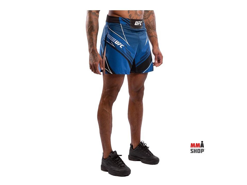 UFC Venum Authentic Fight Night Men's Shorts - Short Fit - Blue