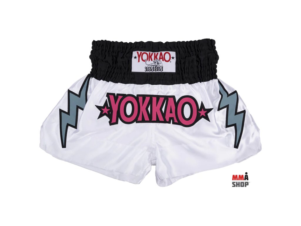 Yokkao Stadium Muay Thai Shorts white MMAshop.eu