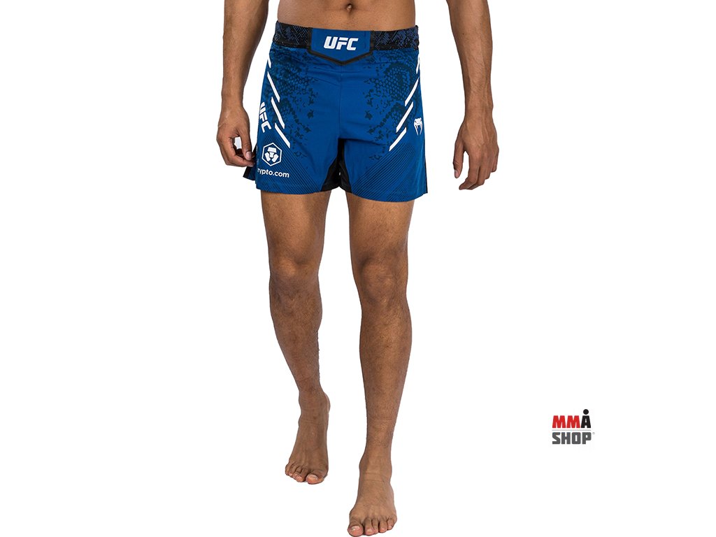 UFC Adrenaline by Venum Authentic Fight Night Men's Fight Shorts - Short  Fit - Blue - MMA shop