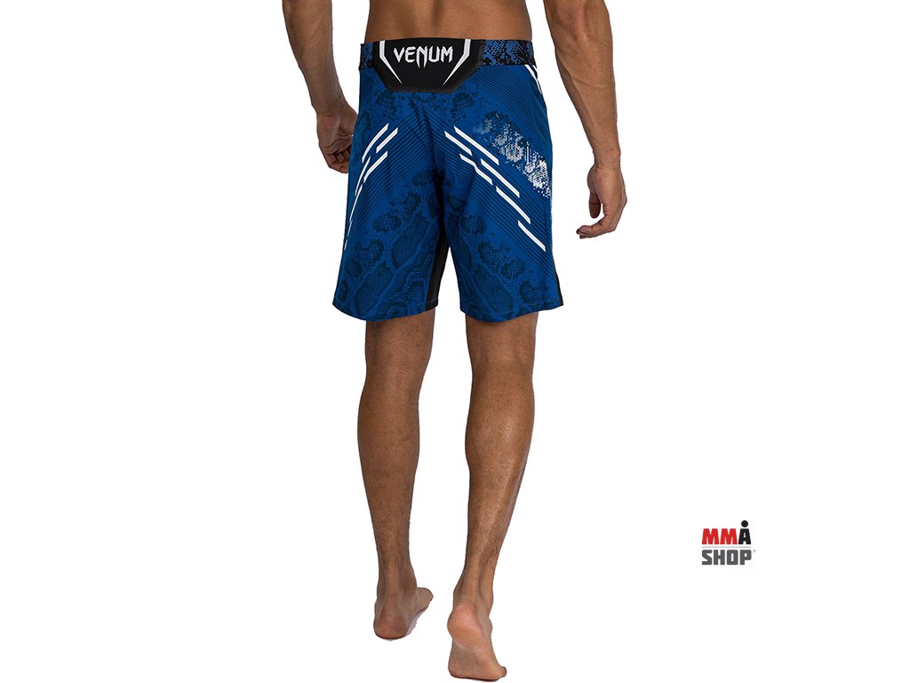 UFC Adrenaline by Venum Authentic Fight Night Men's Fight Shorts - Long Fit  - Blue - MMA shop