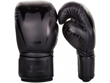 Venum Giant 3.0 boxerské rukavice - černo/černé