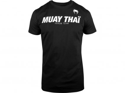 Venum Muay Thai VT pánské tričko  černo/bílé