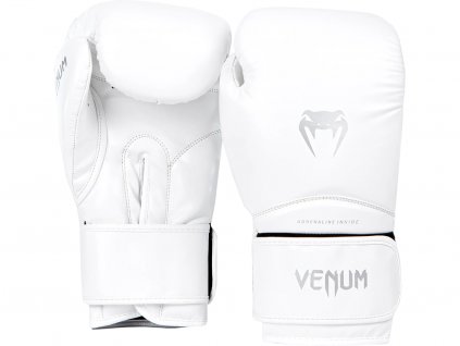 Venum Contender 1.5 boxerské rukavice - bílo/stříbrné