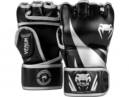 Venum Challenger 2.0 MMA rukavice - černo/stříbrné