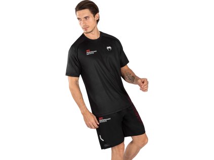 Venum UFC Performance Institute Dry Tech tričko - černo/červené